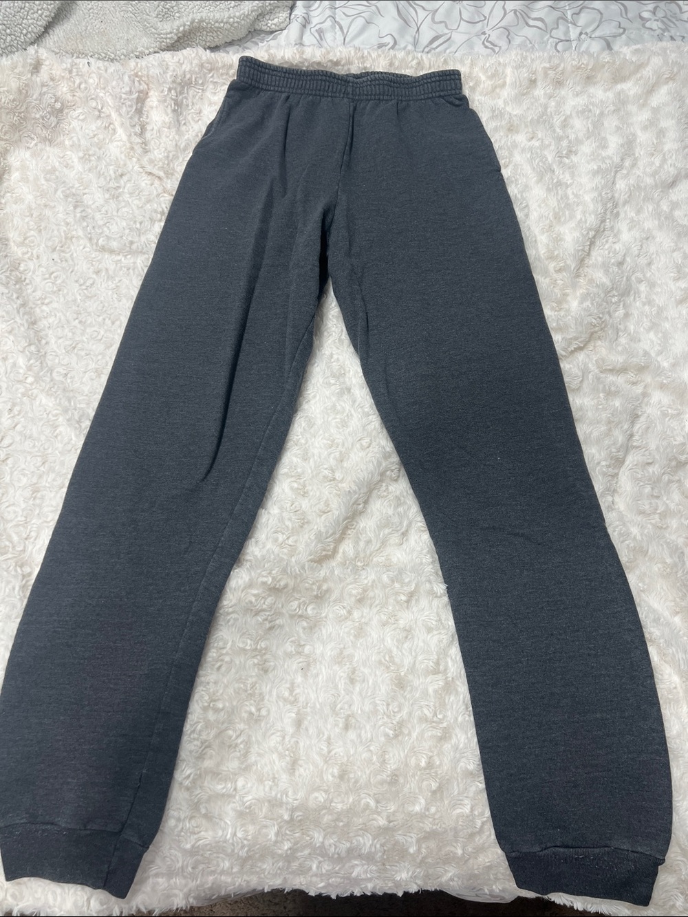 Kids Hanes Gray Sweatpants